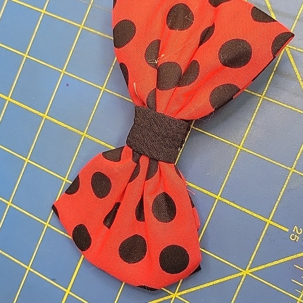 Bundle of 9 Fabric Hair Bows - Picture 11 of 11